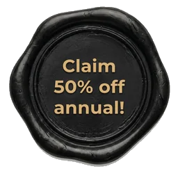 50% Off Annual Plan